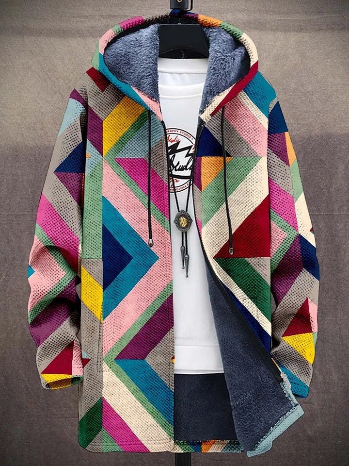 Victoria | Colourblock Knit Sweater Jacket