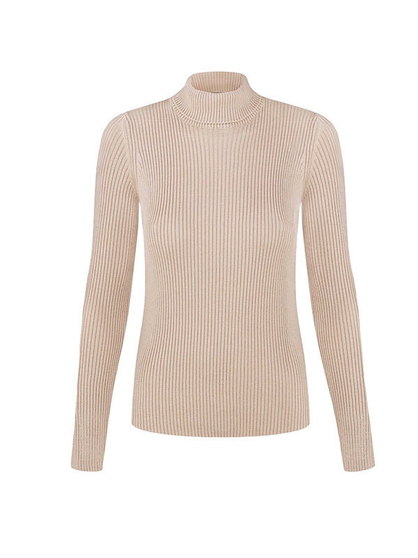 Celeste | Ribbed Turtleneck Sweater