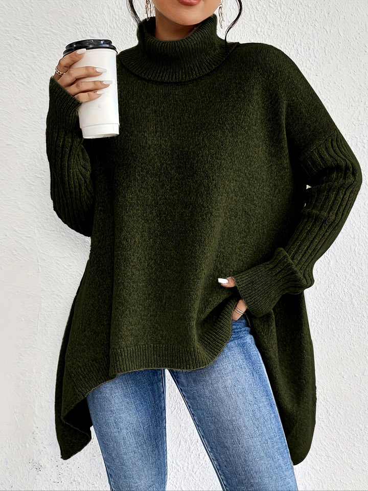 Isla - Oversized Turtleneck Sweater