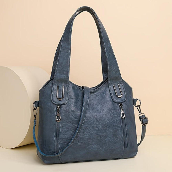 Remi | Classic Leather Shoulder Tote