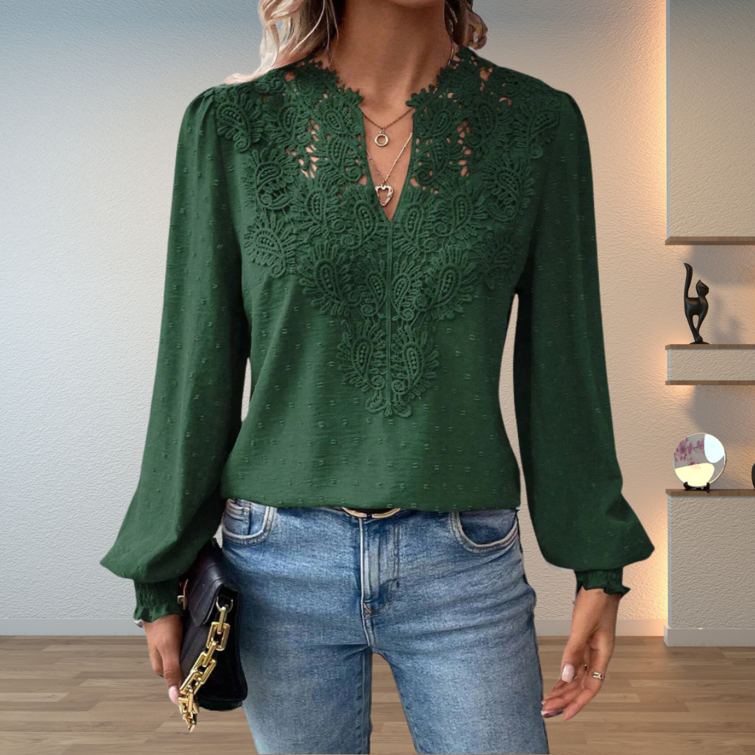 Louise | Lace Detail Sweater