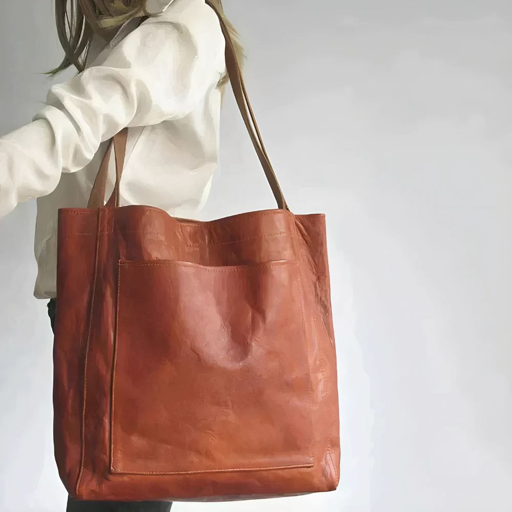 Aiko | Classic Leather Tote