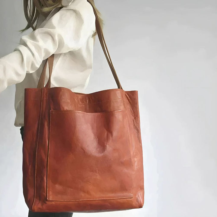 Aiko | Classic Leather Tote