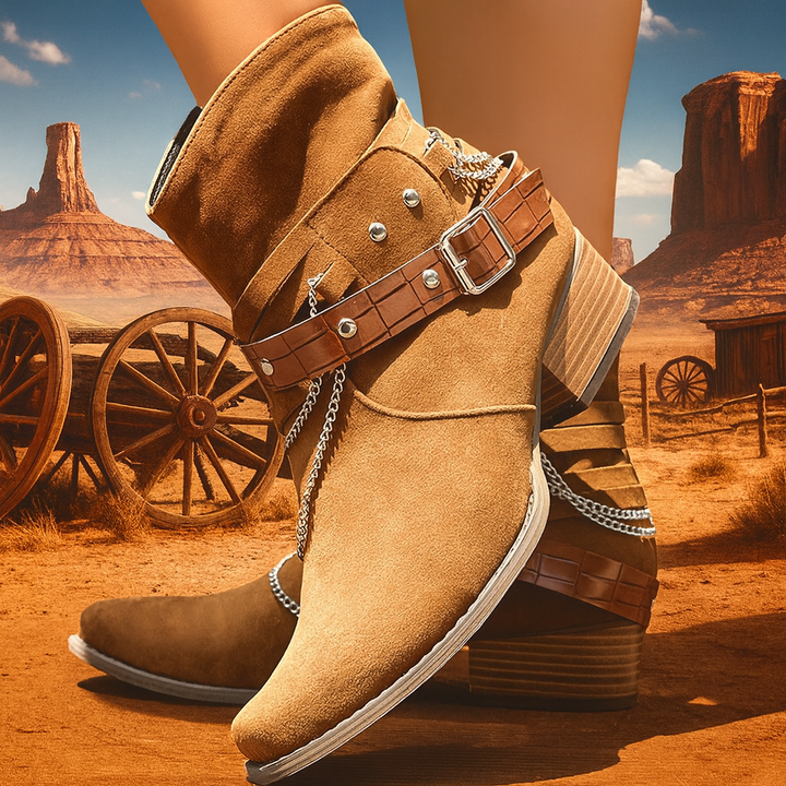 Sofia | Chain Boots