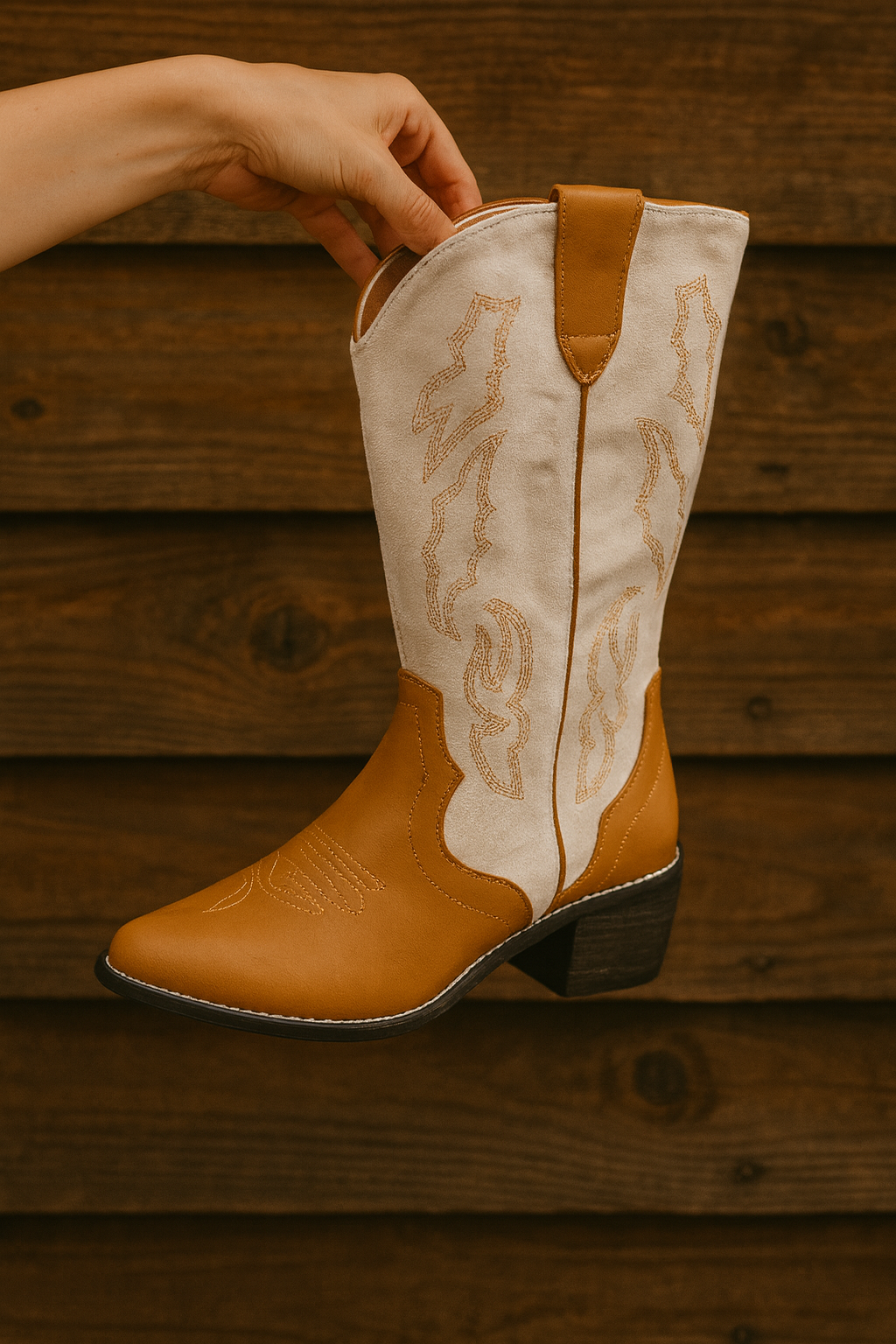 Cowboy boots - Brown