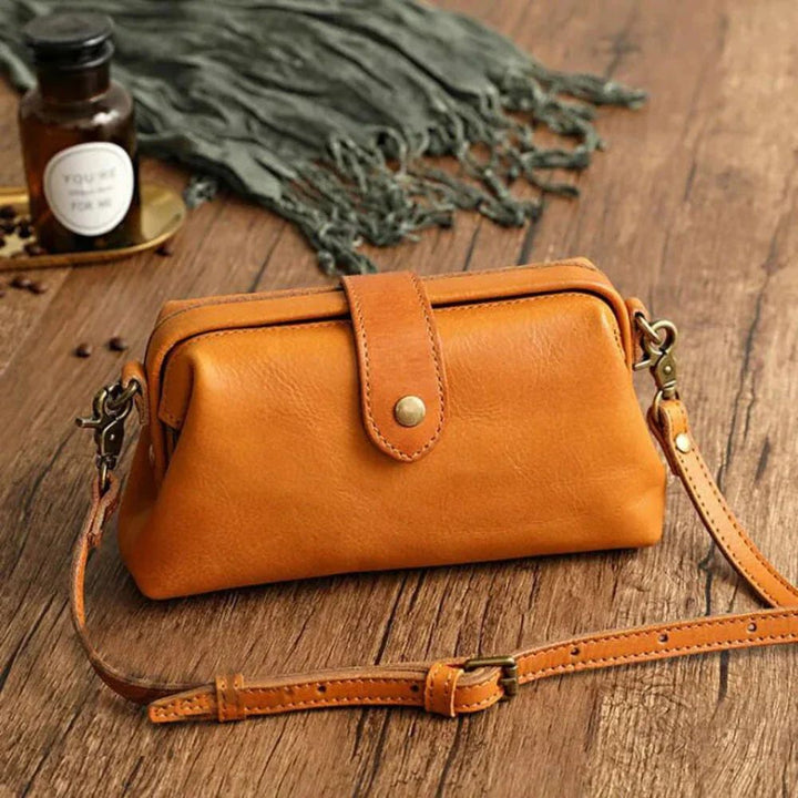 Bianca | Vintage Leather Crossbody Purse
