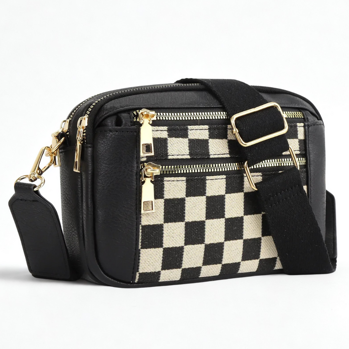 Maisie | Refined Leather Shoulder Bag