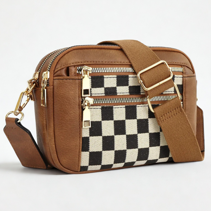 Maisie | Refined Leather Shoulder Bag