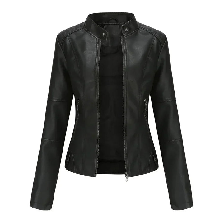 Bellini | Minimalist Smooth Leather Jacket
