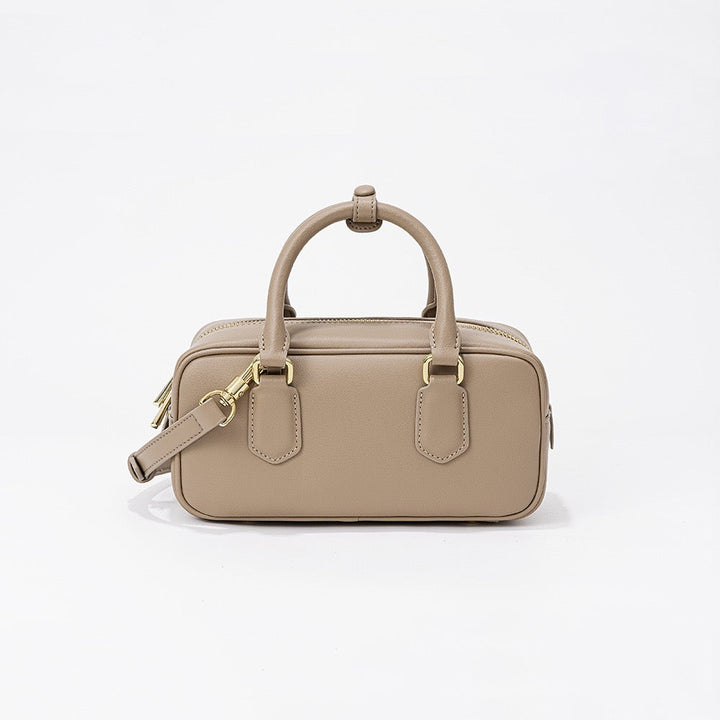 Vintage Genuine Leather Crossbody Handbag