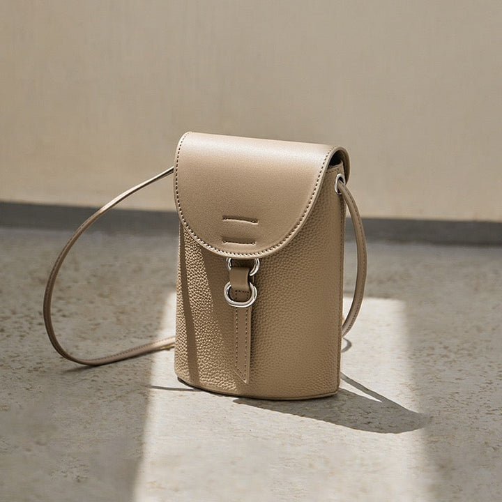 Genuine Leather Mini Crossbody Phone Bag