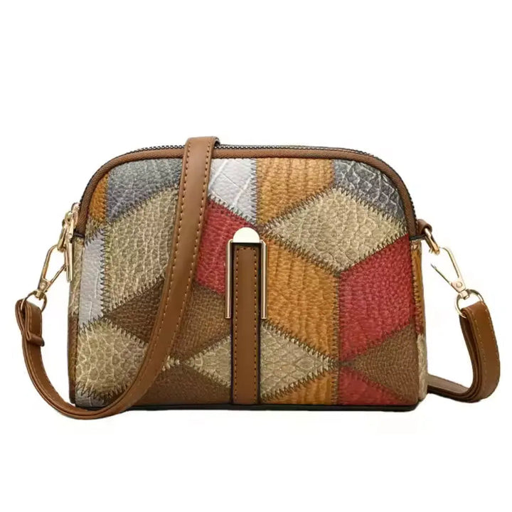 Pearl | Patchwork Leather Crossbody Bag