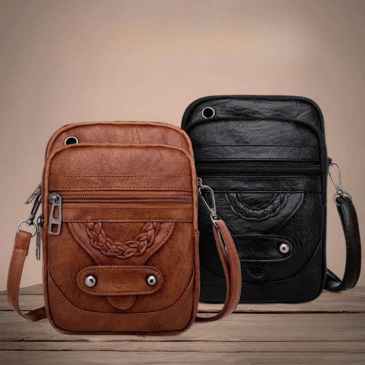 Naomi | Compact Leather Crossbody Bag