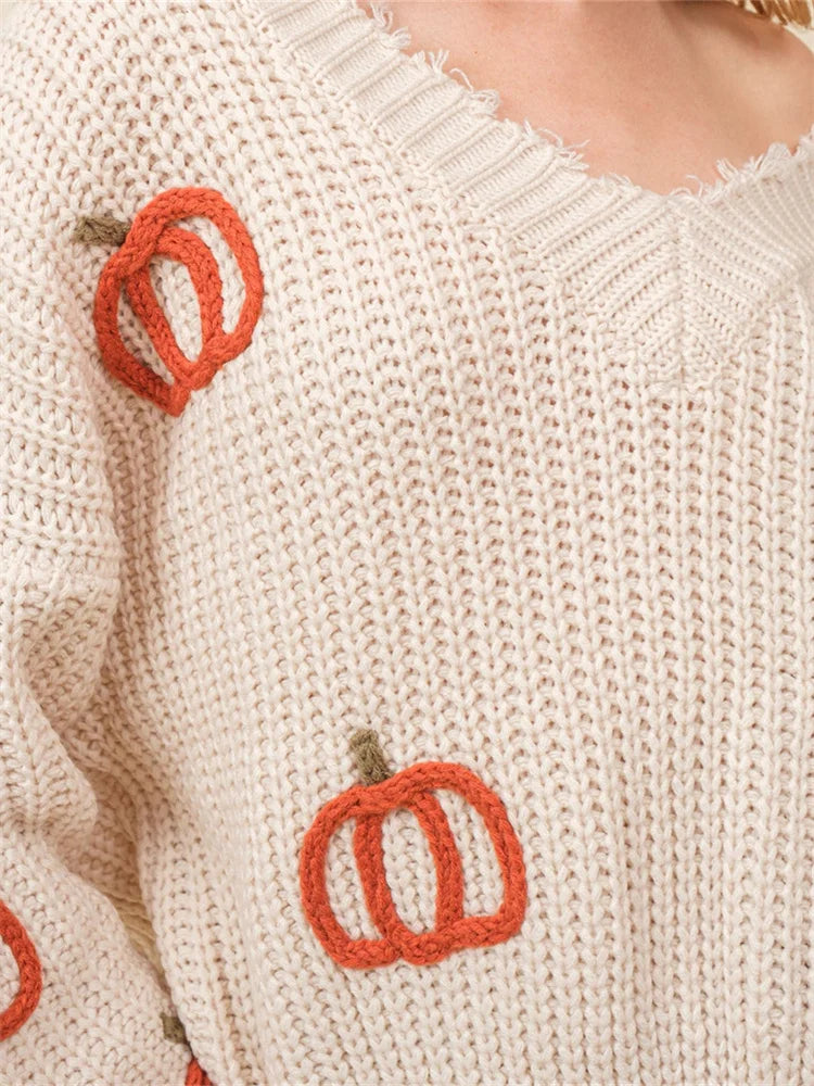 Morgan  | Pumpkin Patch Sweater