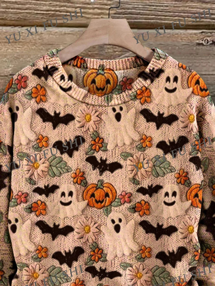 Madison | Halloween Bloom Sweater