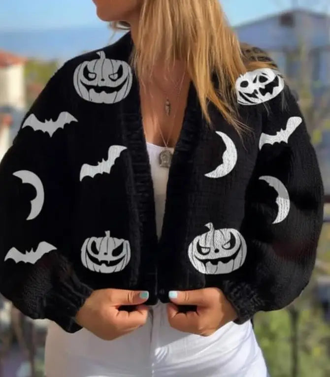 Cameron | Spooky Night Cardigan