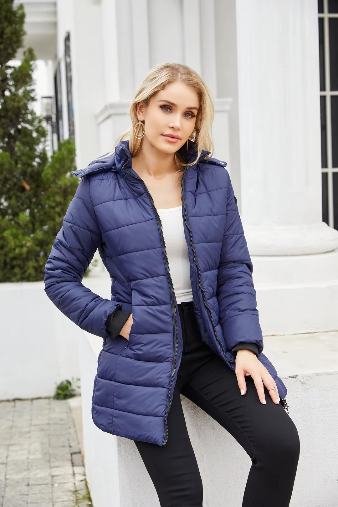 Emeline | Quilted Winter Jacket for Women