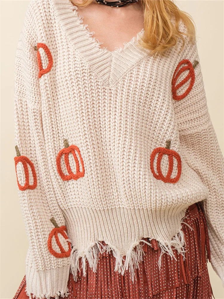 Morgan  | Pumpkin Patch Sweater