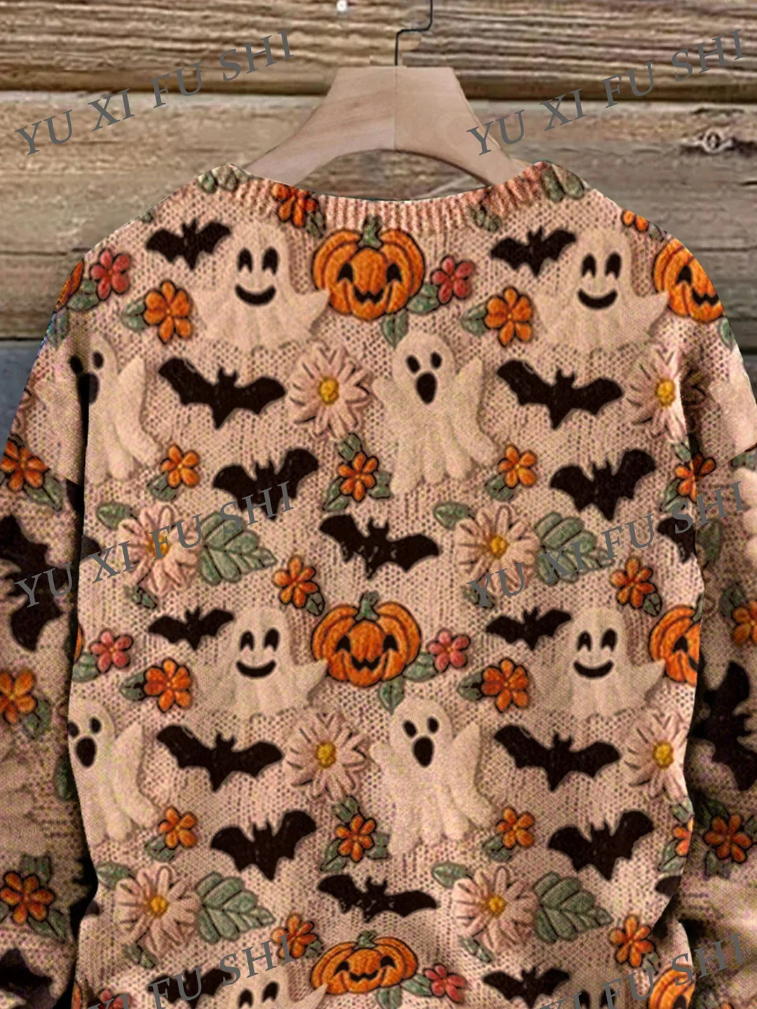 Madison | Halloween Bloom Sweater