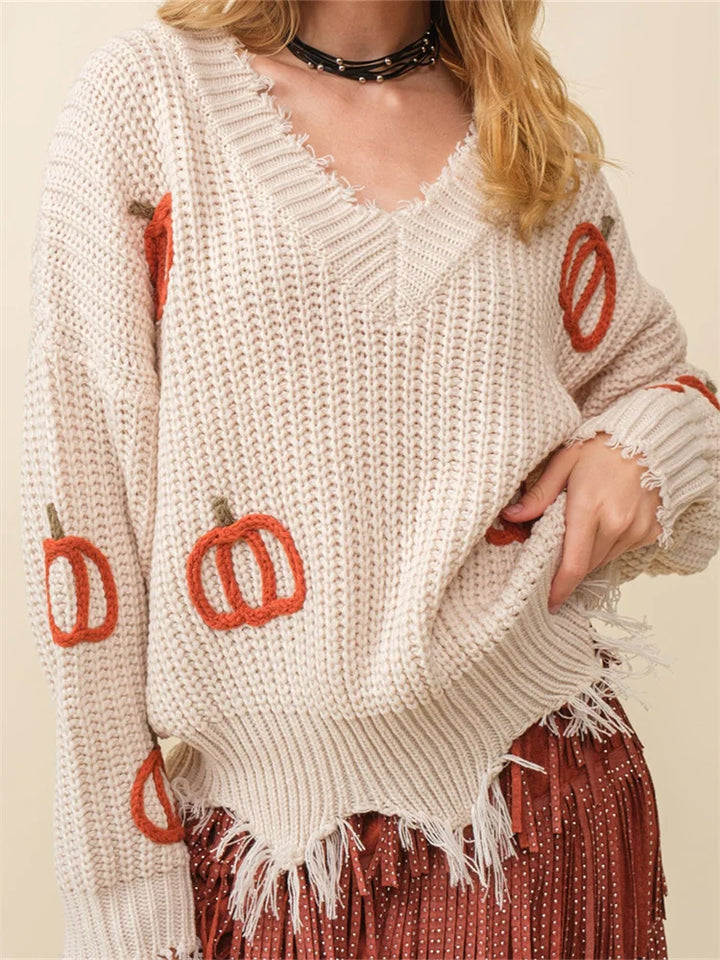 Morgan  | Pumpkin Patch Sweater