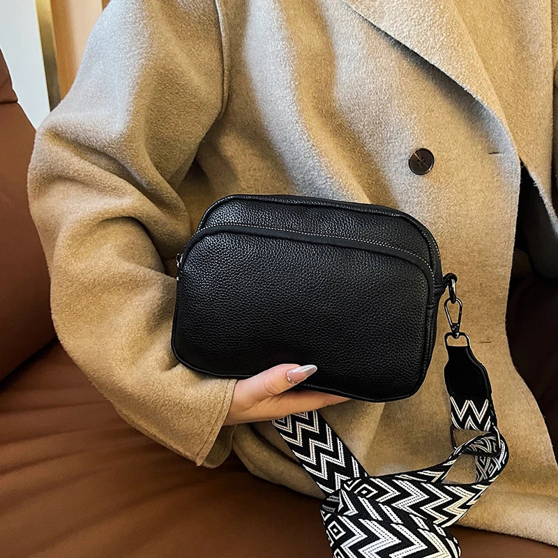 Chelsea | Refined Leather Shoulder Bag