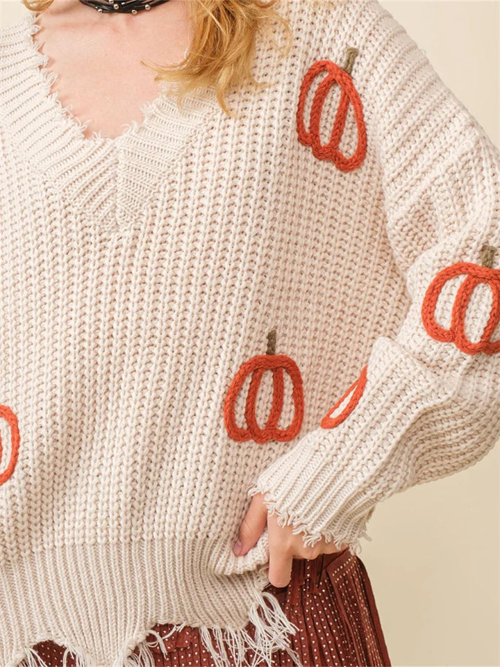 Morgan  | Pumpkin Patch Sweater