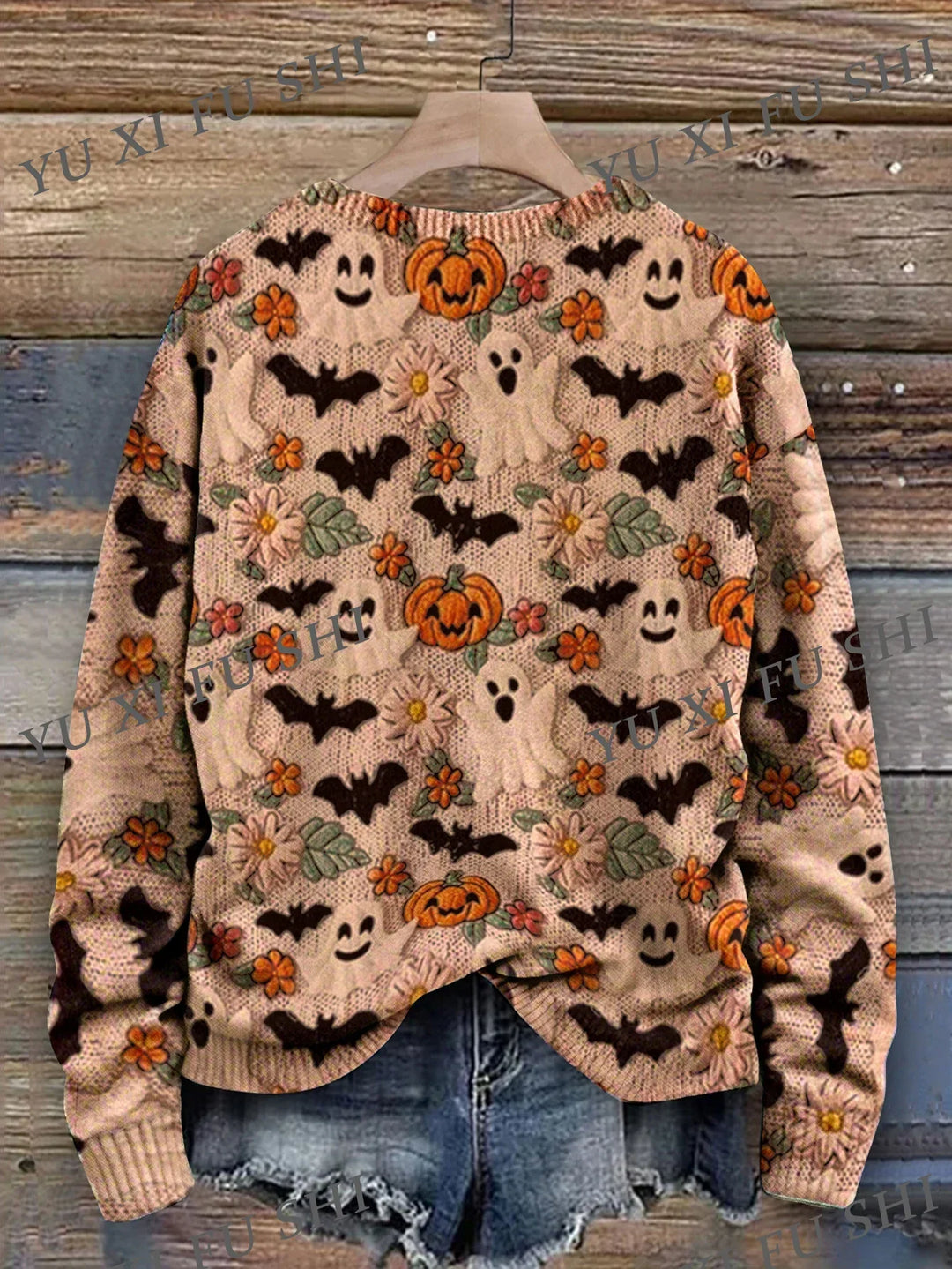 Madison | Halloween Bloom Sweater