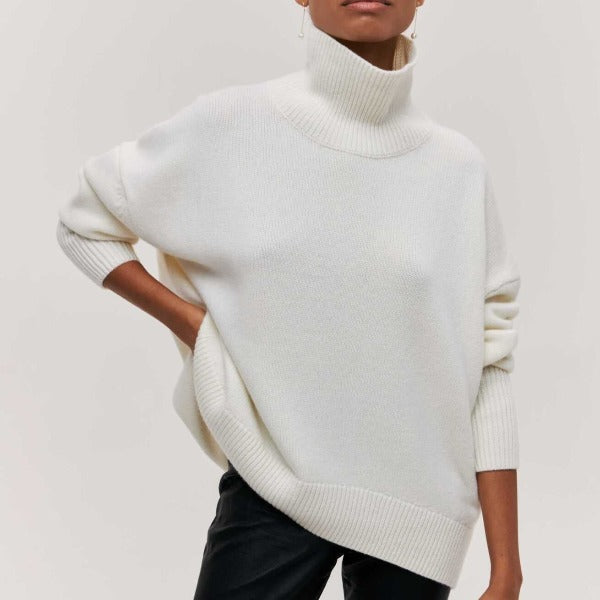 Tracey | Oversized Turtleneck Sweater