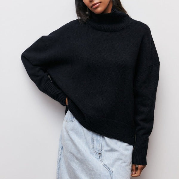 Tracey | Oversized Turtleneck Sweater