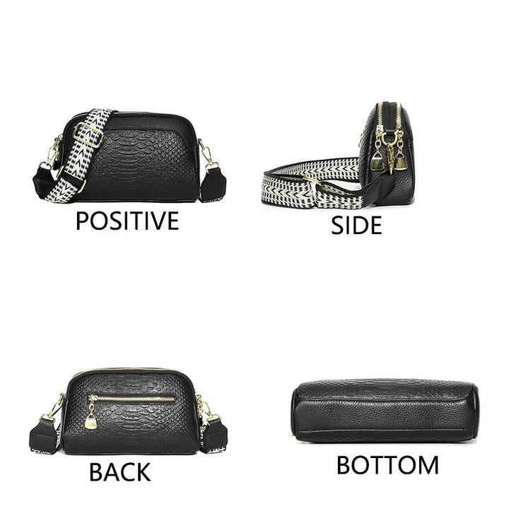 Amara | Refined Leather Shoulder Bag