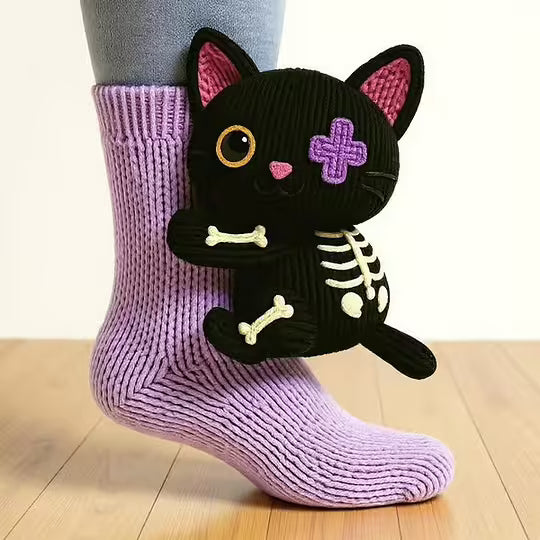 Olive & Lily | Adorable Animal Hug Socks