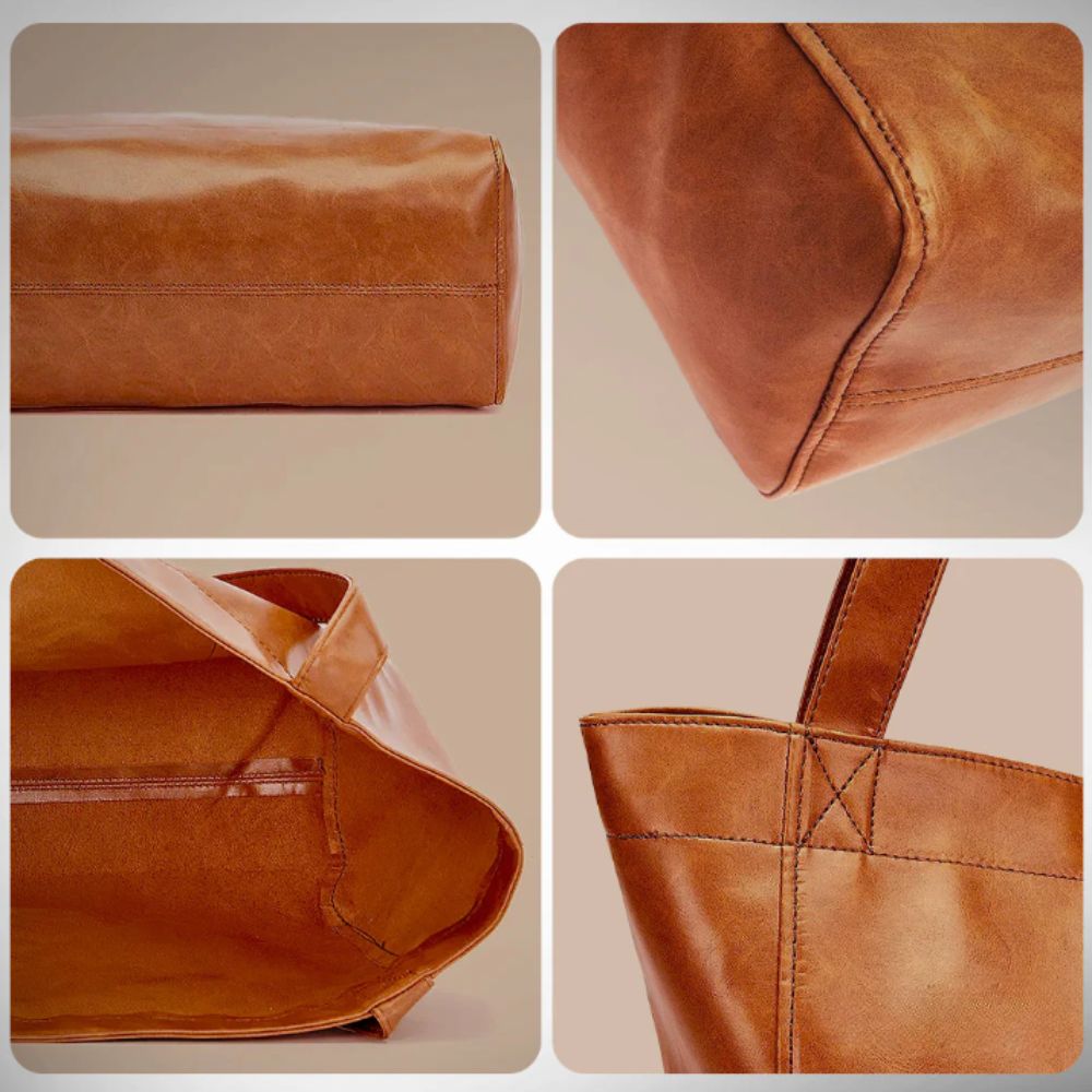 Marissa | Minimalist Leather Tote