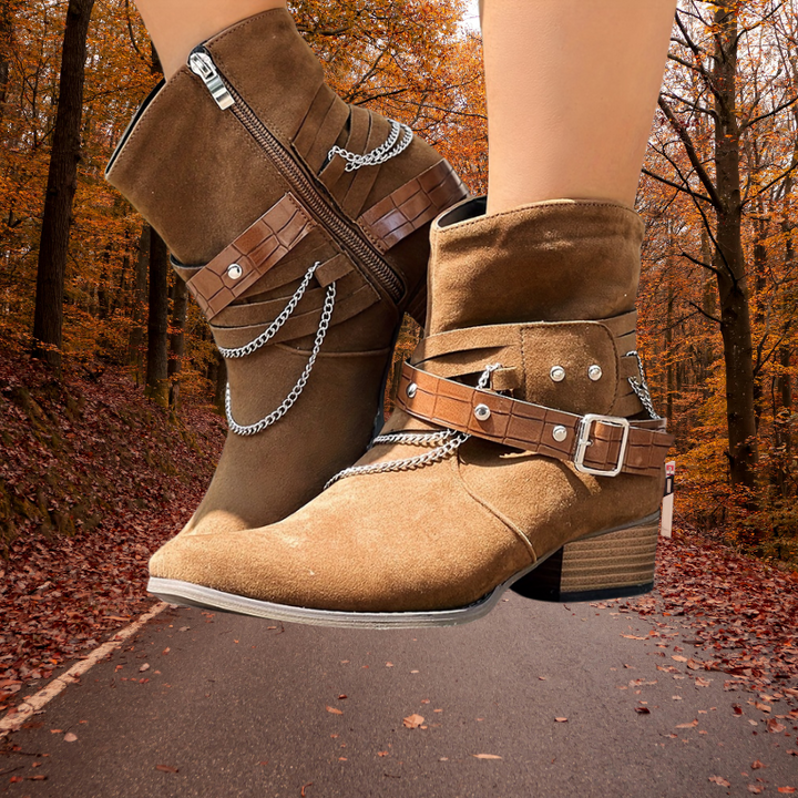 Sofia | Chain Boots