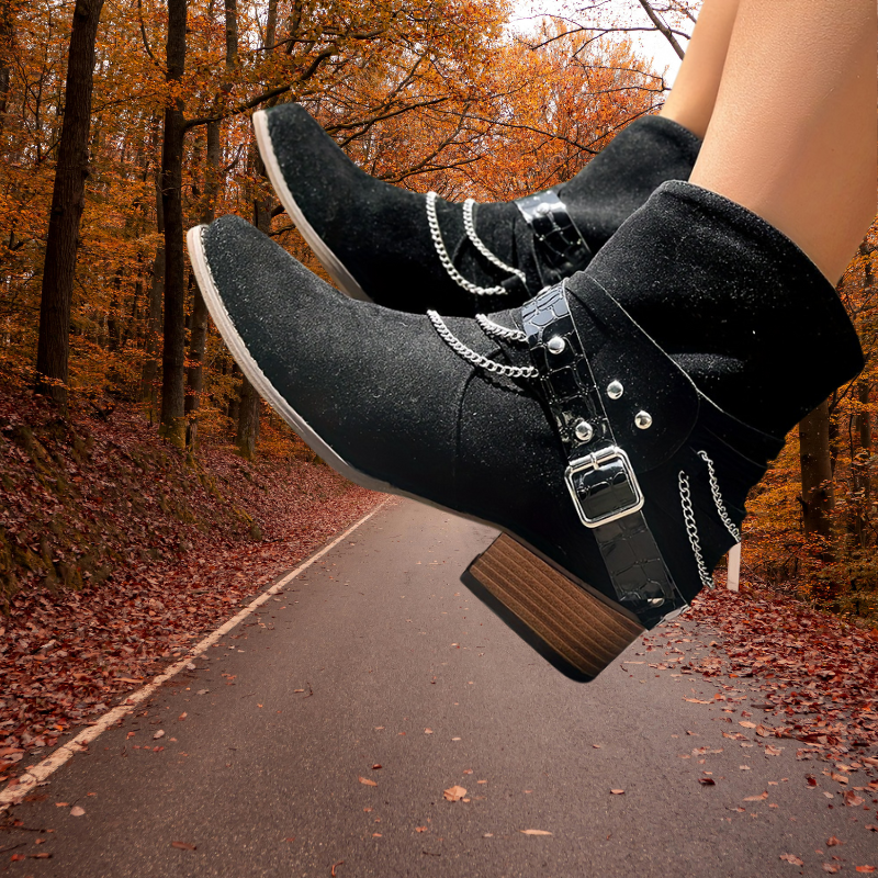 Sofia | Chain Boots
