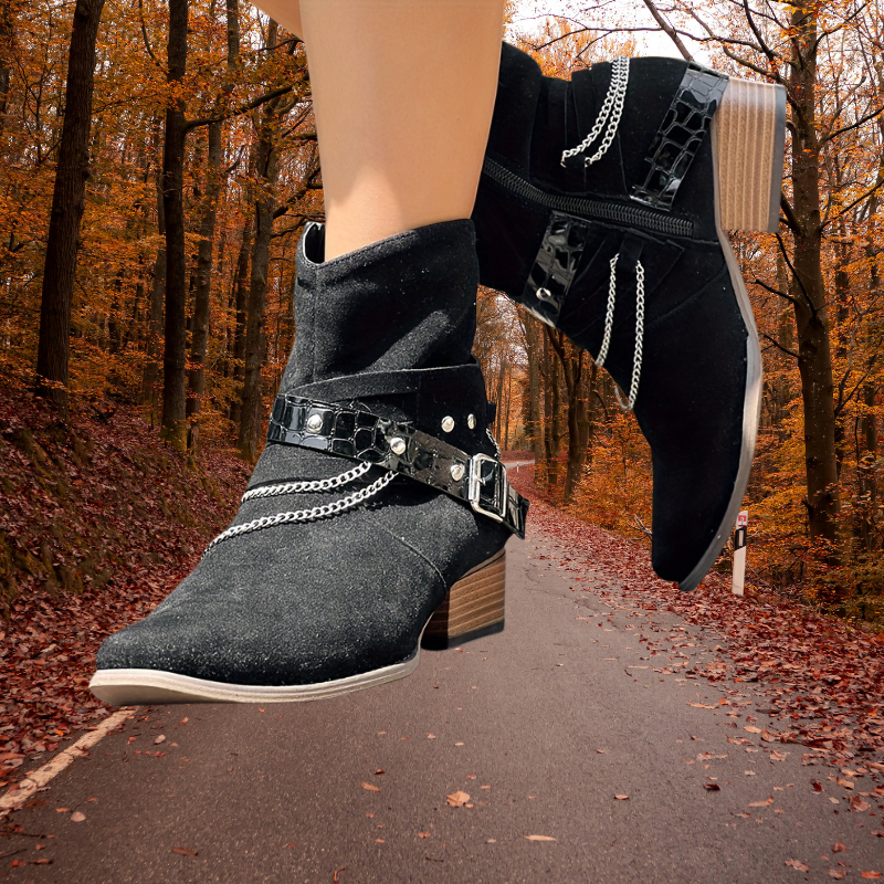 Sofia | Chain Boots