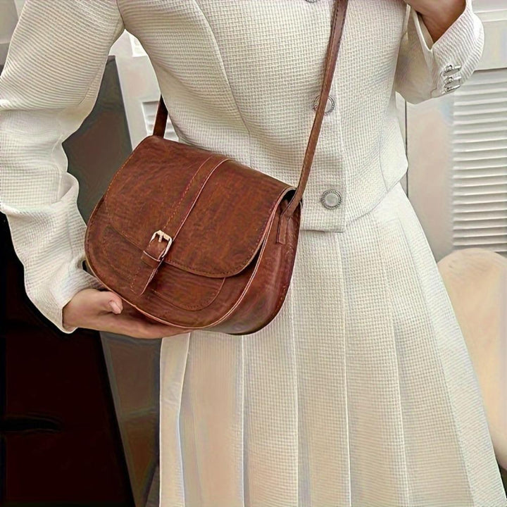 Lina | Vintage Leather Crossbody Bag