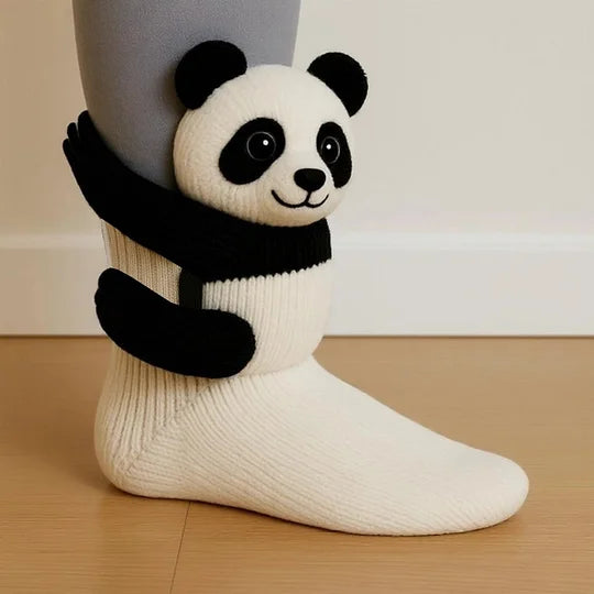 Olive & Lily | Adorable Animal Hug Socks