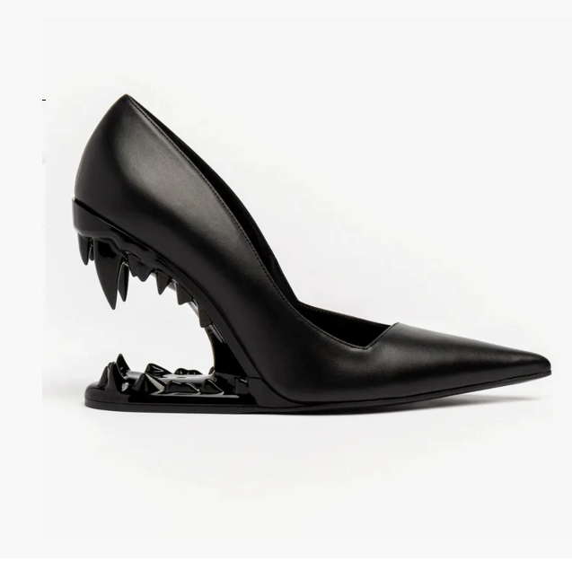 TALIA WOLF FANG HEELS