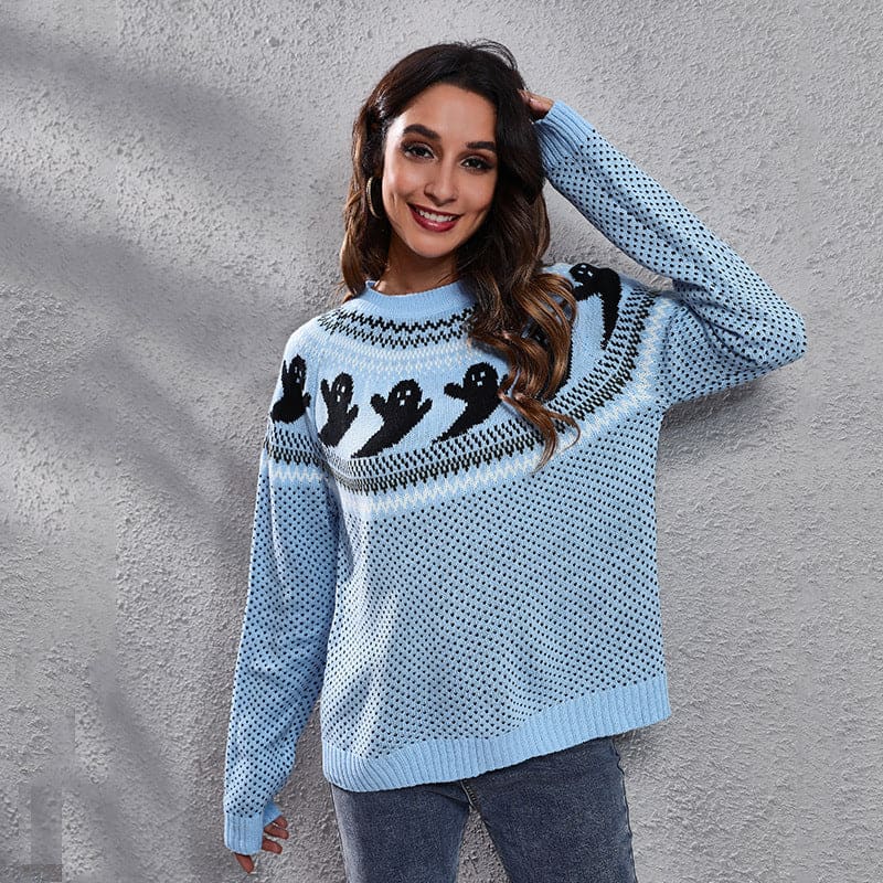 Harper | Ghostly Knit Sweater
