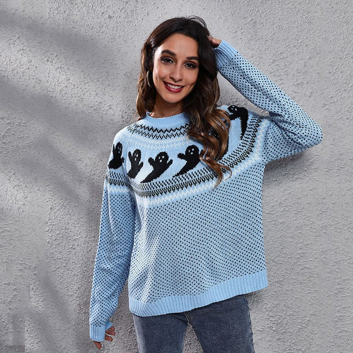 Harper | Ghostly Knit Sweater
