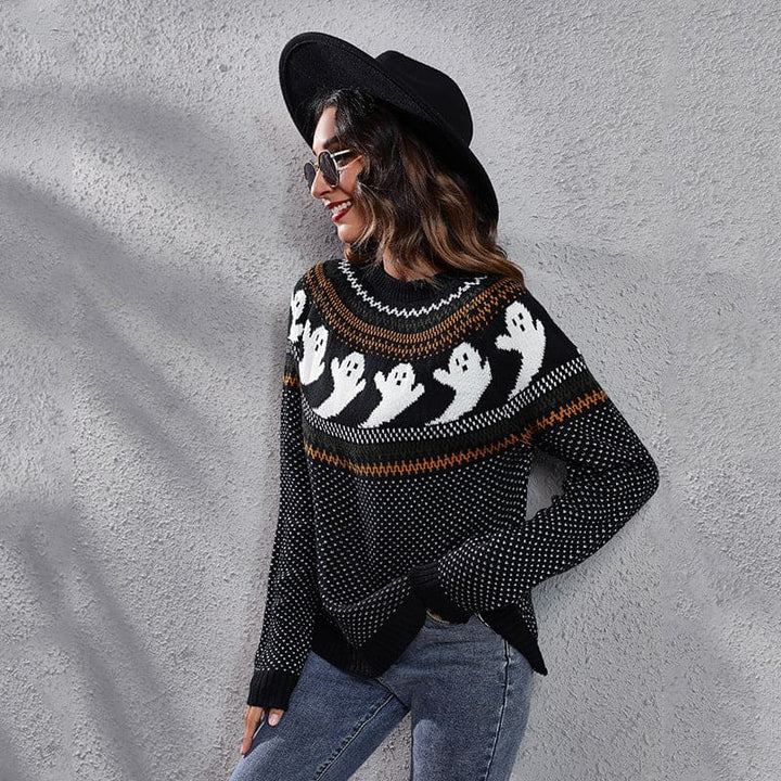 Harper | Ghostly Knit Sweater