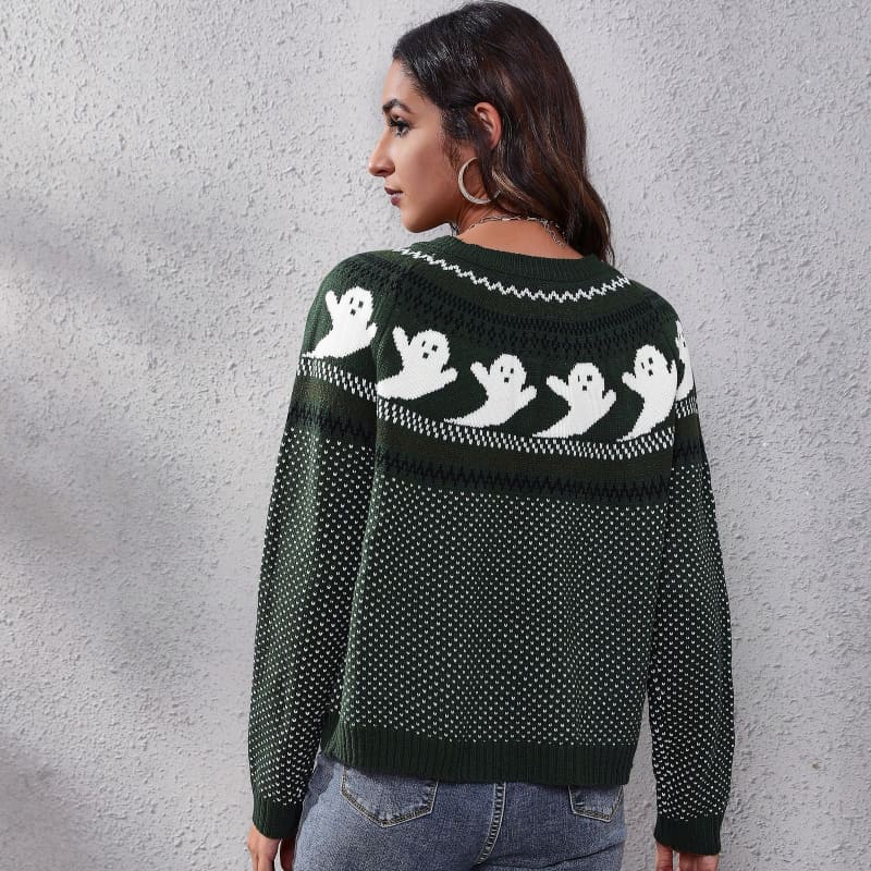 Harper | Ghostly Knit Sweater