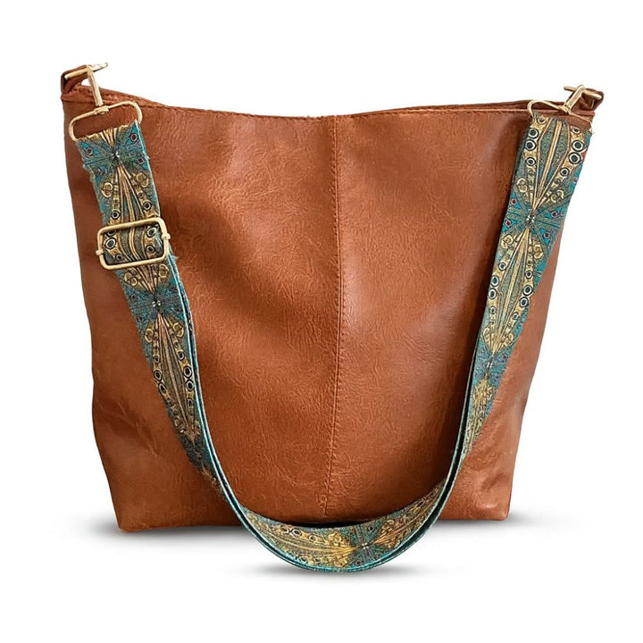 Amaya | Boho Leather Shoulder Bag