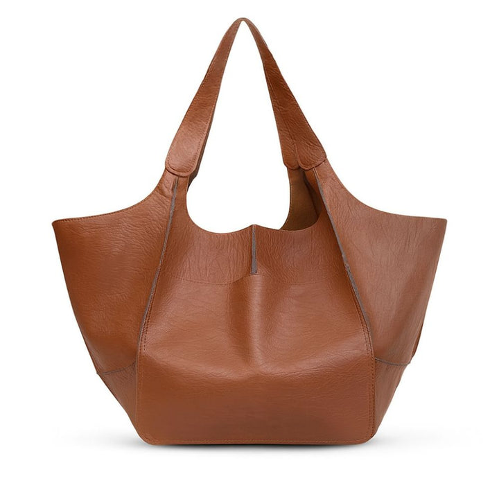 Rina | Oversized Leather Tote